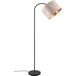 Stehleuchte Julieta Schwarz/Gold/Beige max. 60 W