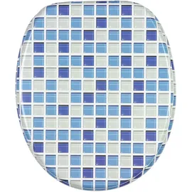 Sanilo WC-Sitz Mosaik Blau