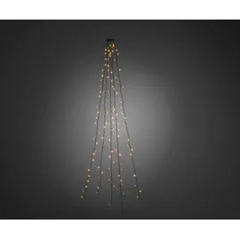 Konstsmide Baummantel Lichterkette LED 2,40 m Bernstein