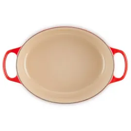 Le Creuset Signature Bräter 29 cm oval kirschrot