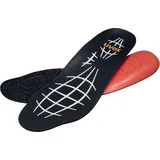Uvex Klimakomfortfußbett Einlegesohle 49/50 Schwarz/Orange/Grau
