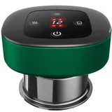 Elektrisches Schröpfmassagegerät Schröpfset Mit Schröpfen&Rotlichtlampe 12 Gängen Vakuum Elektrisches Schröpftherapie Massagegerät, Wiederaufladbares Gua Sha Schröpfset, Schröpf Massagegerät