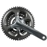 Shimano FC-4703 10-fach 165 mm 50-39-30 Grau