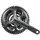 Shimano FC-4703 10-fach 165 mm 50-39-30 Grau