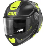 GIVI HPS X.27 Graphic Dimension Matt-Schwarz/Titanium/Gelb XXL