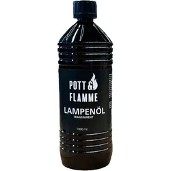 Pott & Flamme Lampenöl | Paraffin  1000 ml - transparent
