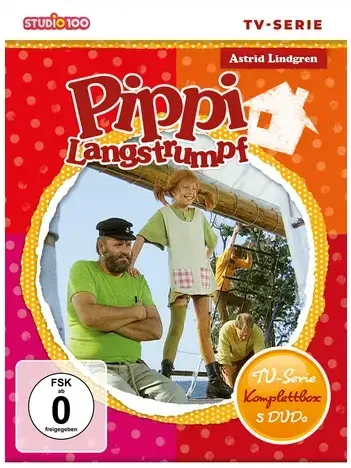 Pippi Langstrumpf  - TV-Serien-Box  [5 DVDs]