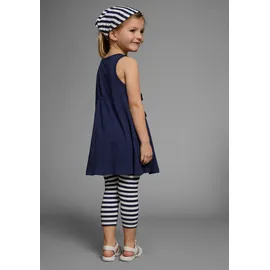 Kidsworld Kleid Set Geringelt Blau/Weiß 92/98
