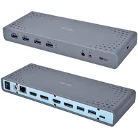 iTEC i-tec USB-C/A 4K Dual Display Docking Station HDMI/DP/6xUSB/Audio
