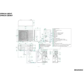 Daikin Altherma 3 H HT Luft/Wasser-Wärmepumpe 14 kW