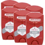 Old Spice 6 x Old Spice Original Deostick für Männer jeweils 50ml 48H Frischer Maskulin...