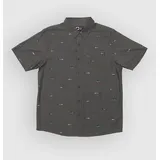 Salty Crew Kurzarmhemd Charcoal L