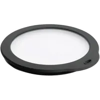Weis Frischhaltedeckel Glas und Silikon in der Farbe Transparent-Schwarz, Maße: 20cm x 23cm x 2cm, 11120