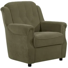 58 aufm Kessel POLSTERSESSEL Kaylyn Flockstoff grün | Gr.: onesize