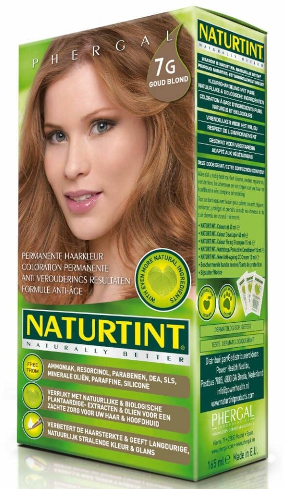 NATURTINT® Coloration Permanente 7G Blond doré 160 ml fluide