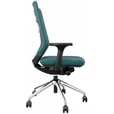 FM Helmets fm Bürostuhl Asiento, 4260761570433 Stoff blau, Gestell blau