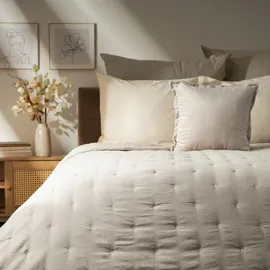 homla Quilly Bettüberwurf 200 x 220 cm Beige