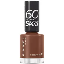 Rimmel London 60 SECONDS SUPER SHINE Nagellack #140-Schoko-Finsternis 8 ml