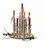 Loberon Stabkerzenhalter Calcot Aluminium Antiksilber