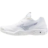 Mizuno Wave Stealth 6 Damen Volleyballschuhe, weiß, Größe 38 1⁄2 - 38 1⁄2