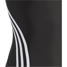 adidas Kinder Badeanzug 3-Streifen, black/white 170