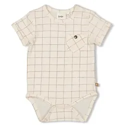 Feetje Kurzarmbody Chameleon Offwhite, 62