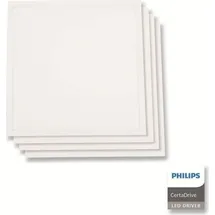 enovalite LED-Panel 4 Stück 62x62 cm weiß