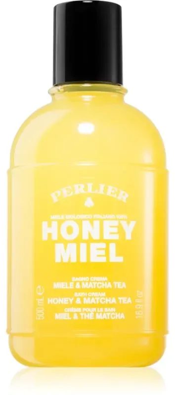 Perlier Honey Miel Honey & Matcha Tea Dusch- und Badecreme 500 ml