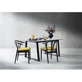 Hammel Furniture Meza Designtisch mit Auszugsfunktion und 2 Einlegeplatten 210 cm x 73,5 cm x 100 cm