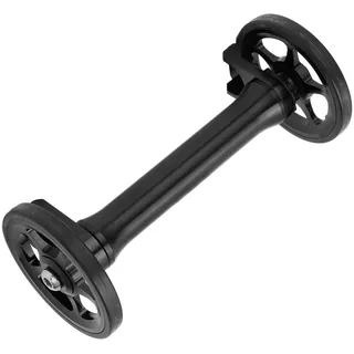 Easy Wheel Extension, Stärke Leichte Teleskop-Brompton Easy Wheel Bar High Extender Faltradstange für Brompton 3sixtyBlack (Schwarz)