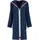 CAWÖ Bademantel mit Kapuze 3101 navy L