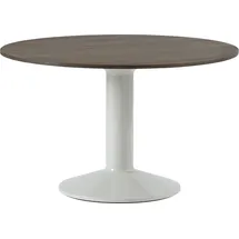 Muuto Midst Tisch, 120 cm, Eiche dunkel geölt Ø grau