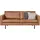 Woood Couch Recycling-Lederfaser-Verbundstoff 3-Sitzer Braun
