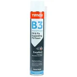 Timco B3 Universelles Montageschaum (750ml) für Innen- und Außenbereich