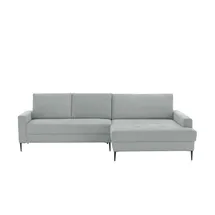 Smart Ecksofa Candice ¦ grau ¦ Maße (cm): B: 280 H: 90 T: 173.0