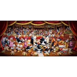 Clementoni® Puzzle Panorama High Quality Collection, Disney Orchester, 13200 Puzzleteile, Made in Europe bunt