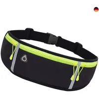 Aoligei Laufgürtel für Damen und Herren Wasserdicht Einstellbar,Bauchtasche Joggen,Gürteltasche