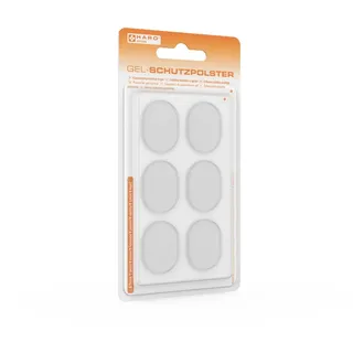 HARO Gel-Schutzpolster für Füße 6 St Transparent