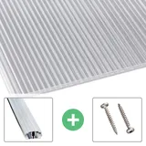Scobalit Polycarbonat Stegplatte | 16 mm | Profil | Sparpaket | Plattenbreite 1200 mm | Klar | Extra stark | Breite m | Länge 2,00 m