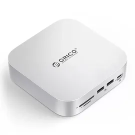 ORICO MiniLink 9-in-1 Dockingstation – Silber Grau/Silber