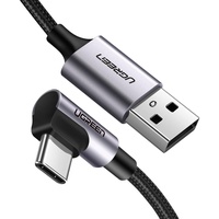 Ugreen 50942 USB Kabel 2 m USB 2.0 USB A USB C Schwarz