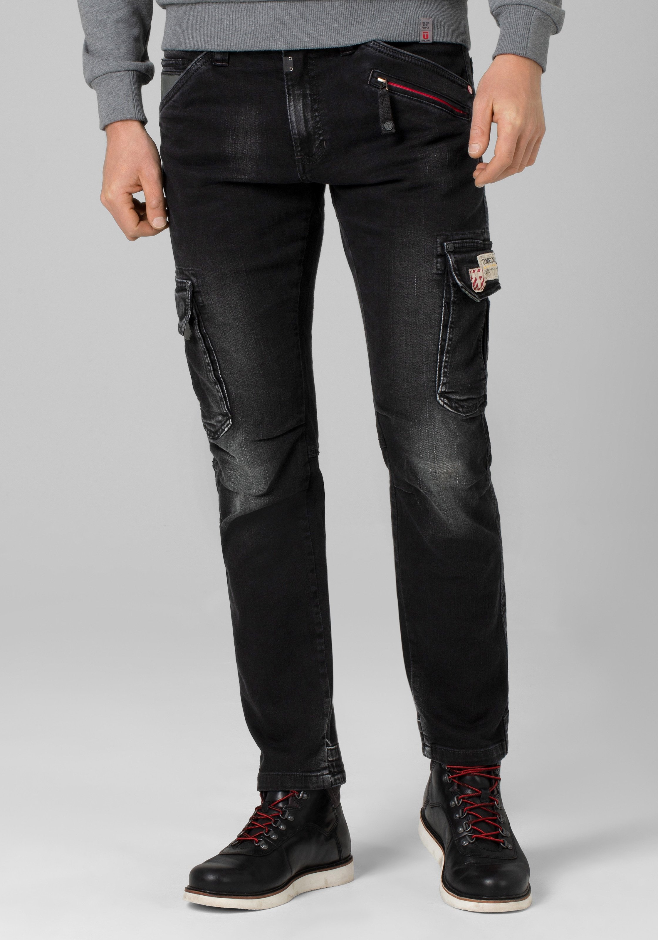 Regular-fit-Jeans »Regular RogerTZ«, Gr. 30 - Länge 34, schwarz, , 29209210-30 Länge 34