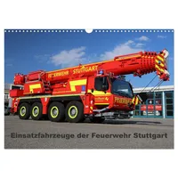 Calvendo Einsatzfahrzeuge der Feuerwehr Stuttgart (Wandkalender 2026 DIN A3