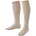 Unisex K Kh nachhaltige Baumwolle lang einfarbig 1 Paar Beige Sand Melange 4650 19-22 19-22