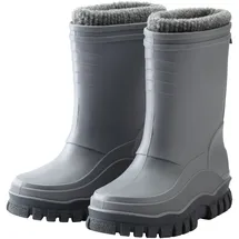 Sterntaler Gummistiefel uni gefüttert mittelgrau 31