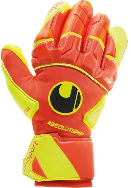 UHLSPORT Herren DYNAMIC IMPULSE ABSOLUTGRIP REFLEX, dynamic orange/fluo gelb/, 10,5