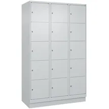 C+P Classic PLUS Schließfachschrank 1950x1200x500 Lichtgrau