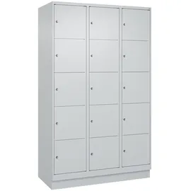 C+P Classic PLUS Schließfachschrank 1950x1200x500 Lichtgrau