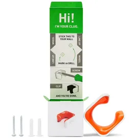 Hornit Clug Hybrid M Fahrradhalterung weiß/orange