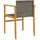 vidaXL Gartenstuhl 50 x 75 x 78 cm grau 2 St.
